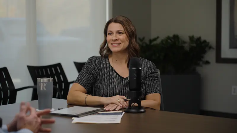 Video production with professional lighting